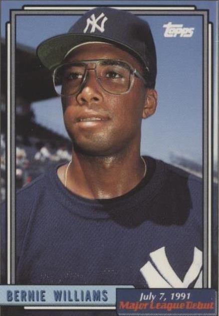 1991-92 Topps Major League Debut 1991 - Bernie Williams #185