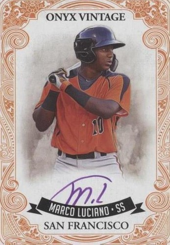 2021 Onyx Vintage - Marco Luciano #VAML