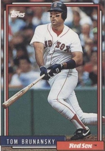 1992 Topps - Tom Brunansky #296