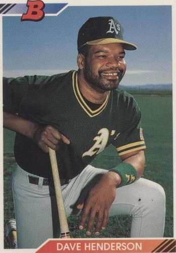 1992 Bowman - Dave Henderson #488