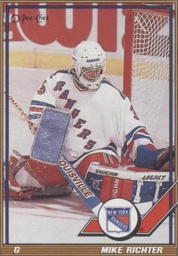 1991-92 O-Pee-Chee - Mike Richter #91