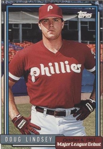 1991-92 Topps Major League Debut 1991 - Doug Lindsey #110