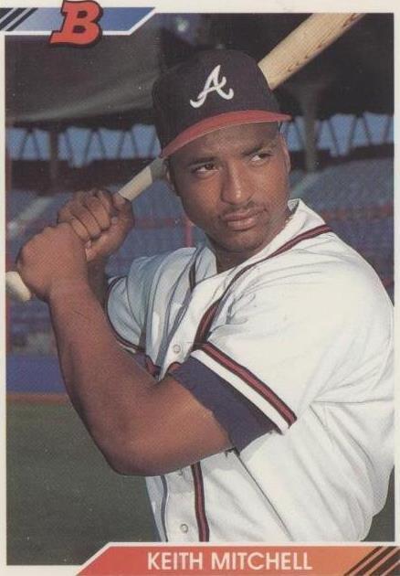 1992 Bowman - Keith Mitchell #62