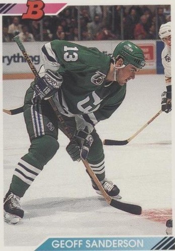 1992-93 Bowman - Geoff Sanderson #136