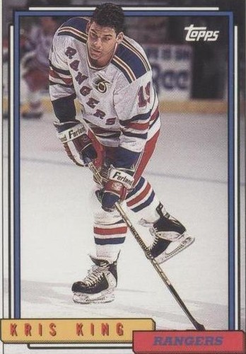 1992-93 Topps - Kris King #509