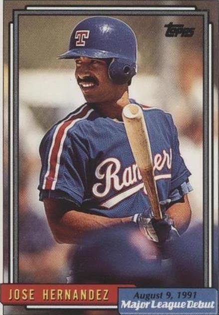 1991-92 Topps Major League Debut 1991 - Jose Hernandez #77