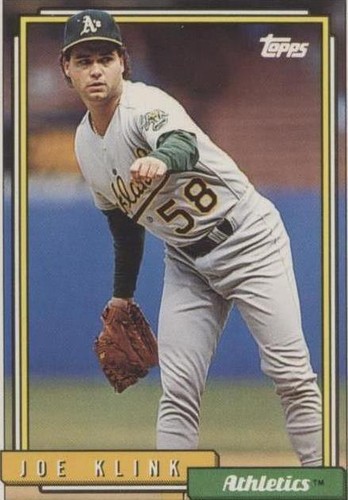 1992 Topps - Joe Klink #678
