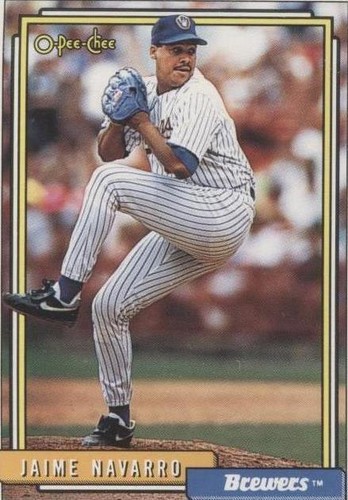 1992 O-Pee-Chee - Jaime Navarro #222