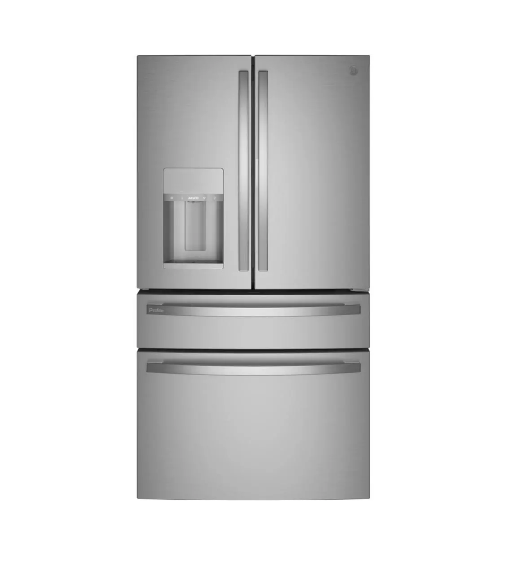 GE Profile 36" Smart 4-Door French-Door Refrigerator / Door in Door PVD28BYNFS