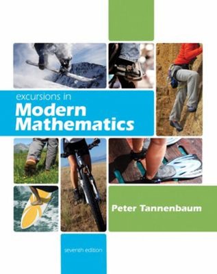 Excursions in Modern Mathematics Hardcover Peter Tannenbaum