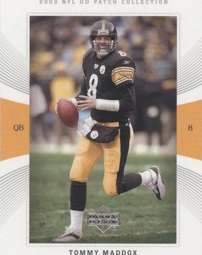 2003 Upper Deck UD Patch Collection Tommy Maddox #50