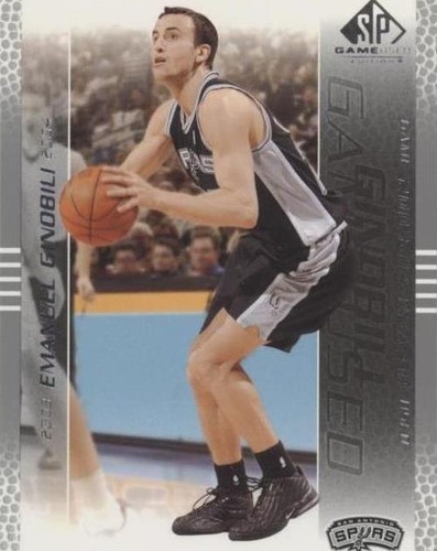 2003-04 SP Game Used - Manu Ginobili #81