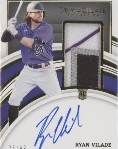 2022 Panini Immaculate Collection - Ryan Vilade #134