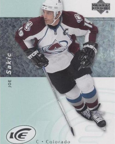 Joe Sakic 2007 Upper Deck MVP Hockey Card 1 | eBay