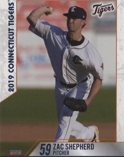 2019 Choice Connecticut Tigers - Zac Shepherd #27
