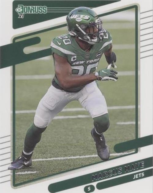 2021 Panini Donruss Marcus Maye #44