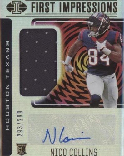 2021 Panini Illusions Nico Collins #130