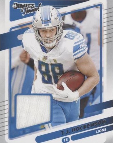 2021 Panini Donruss T.J. Hockenson #DT30