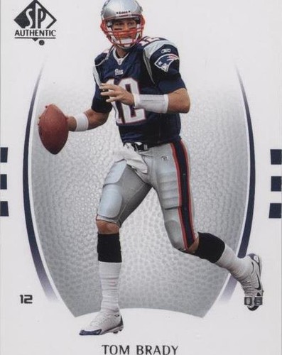2007 SP Authentic Tom Brady #90
