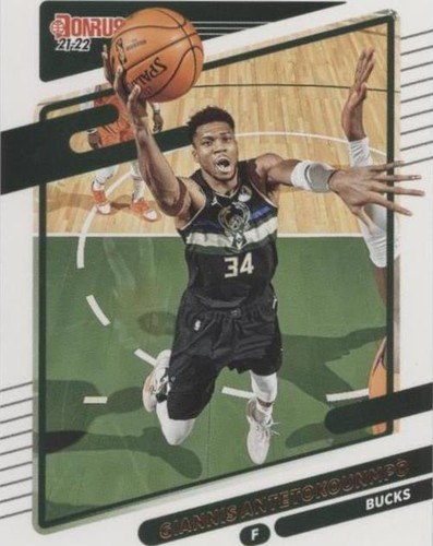 ヤニス アデトクンボ Panini Optic Purple 鑑定済 2021-22 Donruss Optic Giannis Antetokounmpo T-Minus 321