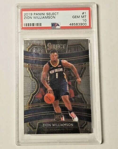 その他 Panini Select Zion Williamson RC PSA 10 2019-20 Panini Select Zion Williamson Concourse Rookie PSA