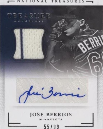 2016 Panini National Treasures - José Berríos #TSM-JB