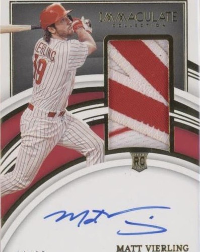 2022 Panini Immaculate Collection - Matt Vierling #139
