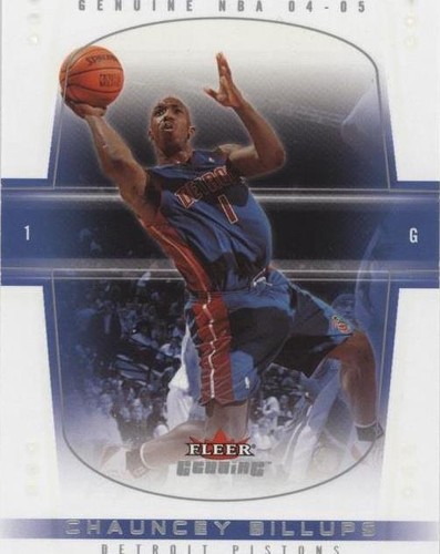2004-05 Fleer Genuine - Chauncey Billups #8