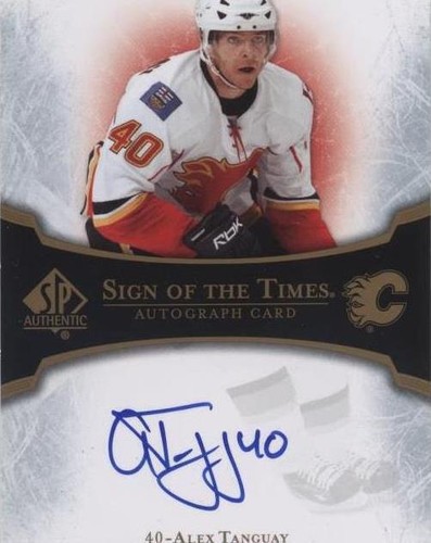 2007-08 SP Authentic - Alex Tanguay #ST-AT