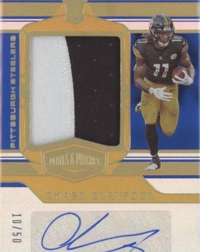 2020 Panini Plates & Patches Chase Claypool #RPA-CC