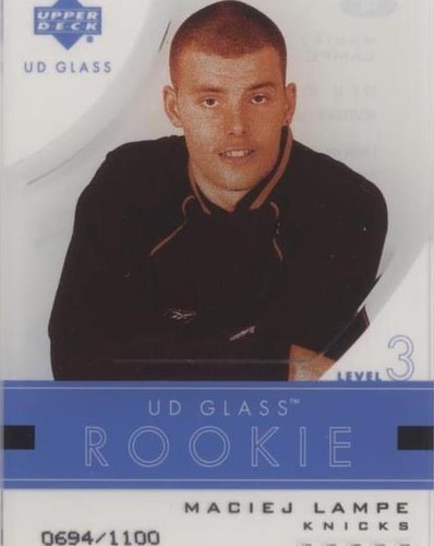 2003-04 UD Glass - Maciej Lampe #78
