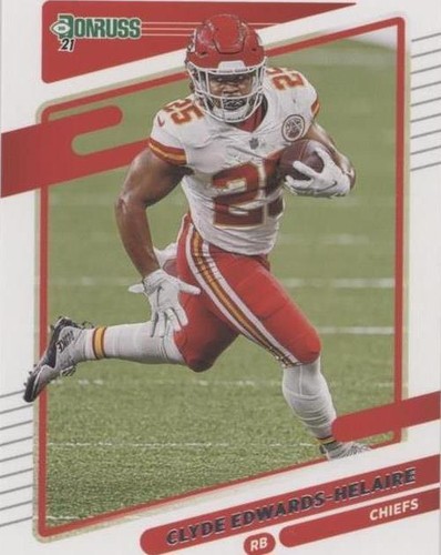 2021 Panini Donruss Clyde Edwards-Helaire #120