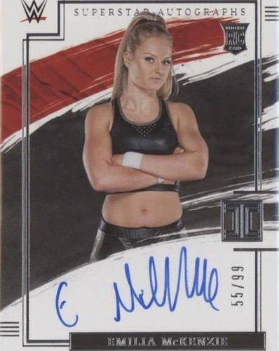 2022 Panini Impeccable WWE - Emilia McKenzie #SA-EMK