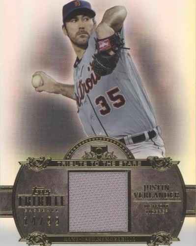 2013 Topps Tribute - Justin Verlander #TTSR-JVE