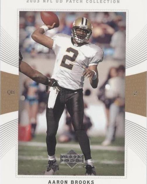 2003 Upper Deck UD Patch Collection Aaron Brooks #2