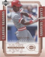 2005 Upper Deck Classics - Eric Davis #CS-ED