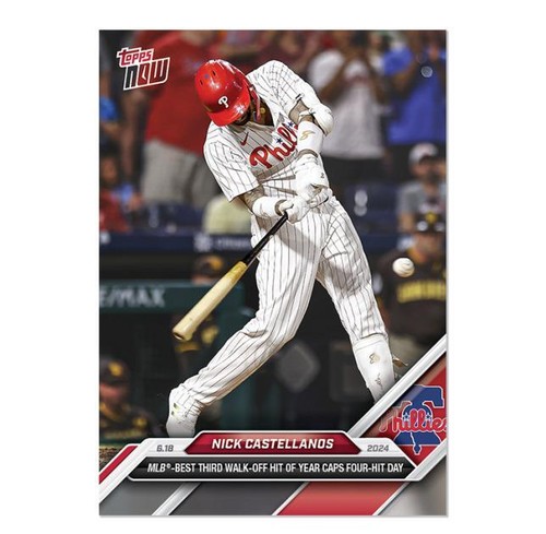 2024 Topps Now - Nick Castellanos #312