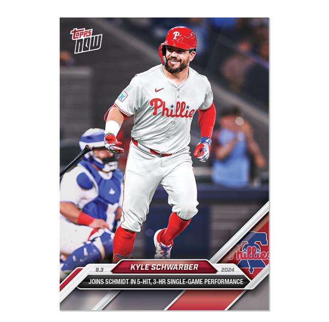 2024 Topps Now - Kyle Schwarber Mike Schmidt #638