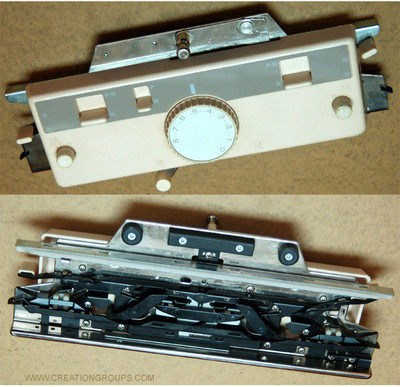 2 Latch Opening brushes for Brother KR230//830//850 Ribber knitting machine