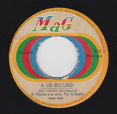 DIORIS VALLADARES ''Vale Toño'' salsa merengue afro 60s PERU 45 Listen