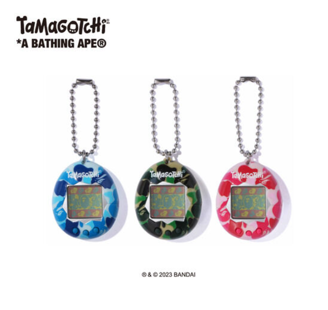 BAPE×TAMAGOTCHI ORIGINAL TAMAGOTCHI PINK | PREMIUM BANDAI