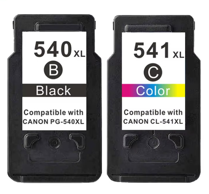 Cartouches D'Encre Compatibles Canon SÃ©Rie Pg-540 Xl / Cl-541 Xl ( Pg540 Cl541 )