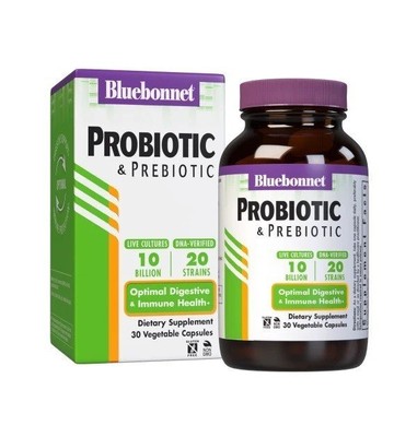 Bluebonnet Probiotic & Prebiotic 30 VegCap