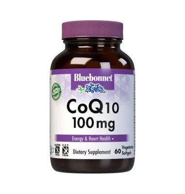 Bluebonnet CoQ10 100 мг 60 мягких таблеток