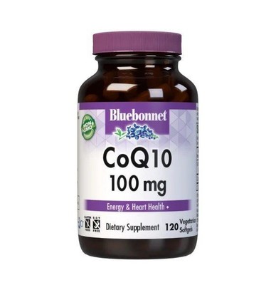 Bluebonnet CoQ10 100 мг 120 мягких таблеток