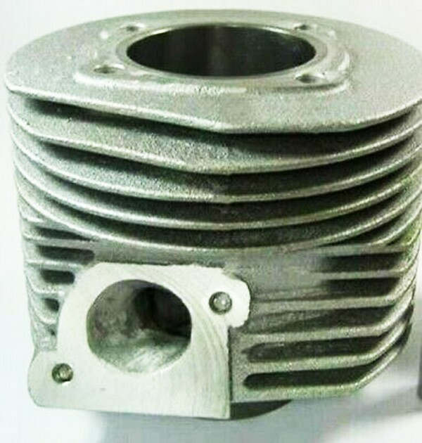2X LAMBRETTA 200cc ALLOY POLISH PORT PERFORMANCE CYLINDER BARREL - BIG BLOCK 