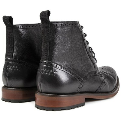 SOLE CRAFTED SOLE CRAFTED HERREN HAMMER BROGUE BUDAPESTER/BROGUE STIEFEL SCHWARZ