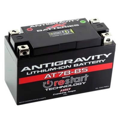 Antigravity AT7B-BS RE-START Lithium-Ion Battery for Motorcycles