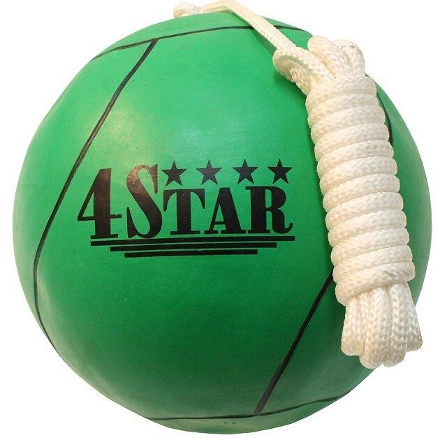OFFICIAL TETHER BALL GREEN w/ ROPE INCLUDED Outdoor Sports Playground Tetherball