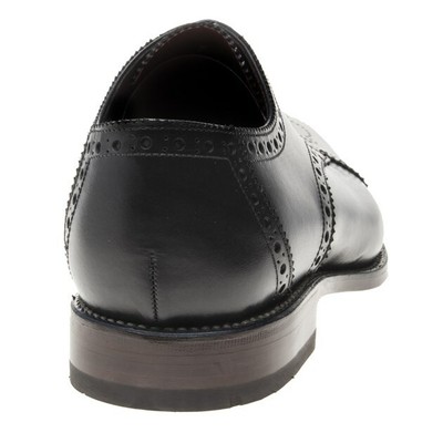 LOAKE LOAKE MENS FOLEY BROGUE SHOES BLACK